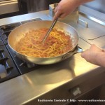 Bigoli all'amatriciana