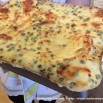 Pasticcio piselli e Asiago