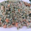 Riso pilaf con gamberoni e zucchine