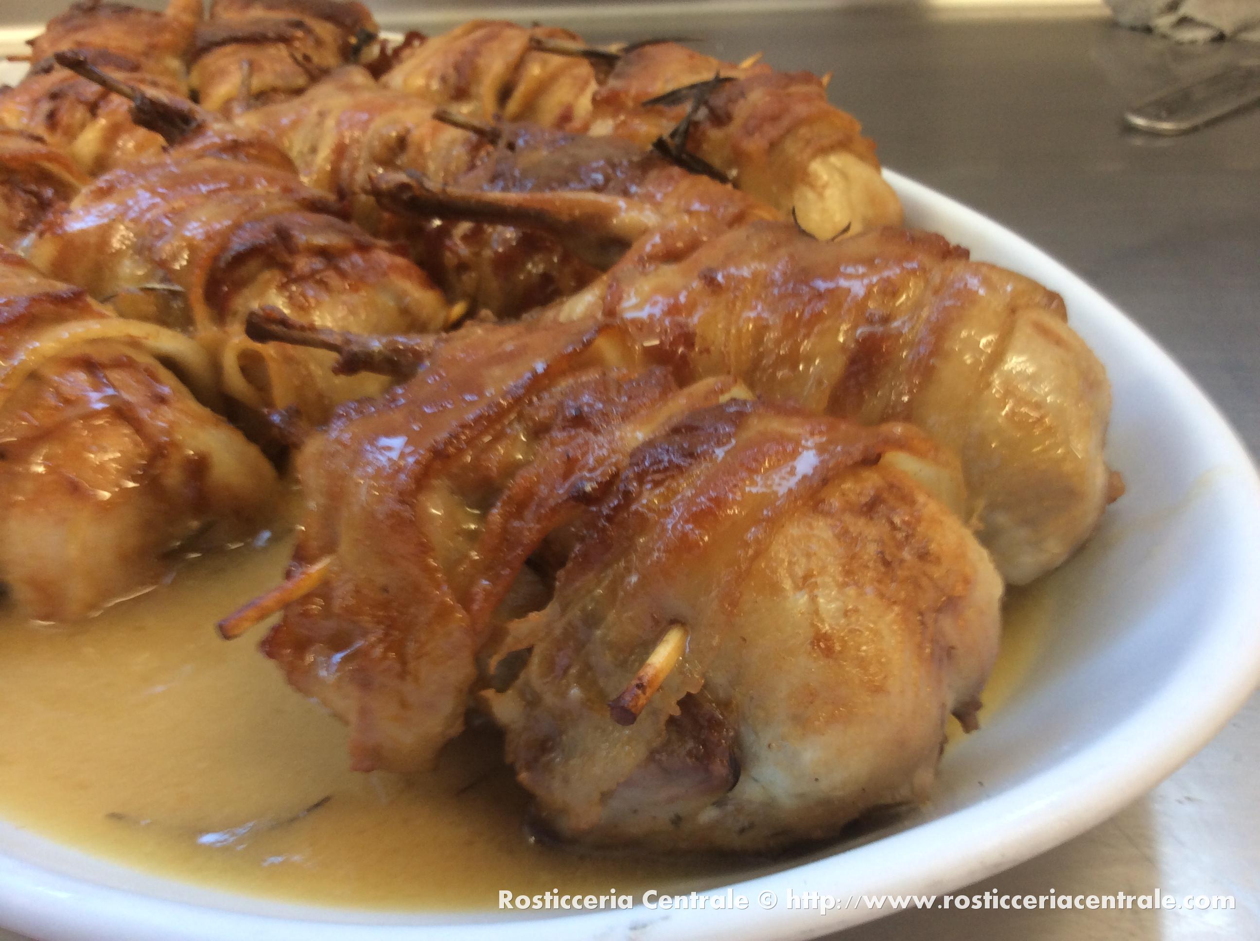Quaglie al forno ripiene | Rosticceria Centrale