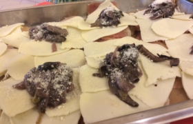 Scaloppa con radicchio