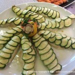 Filetto di scorfano in crosta di zucchine