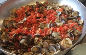 Vongole veraci in padella