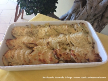 Finocchi gratinati