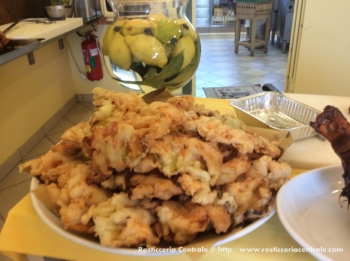 Fiori di zucca in pastella